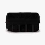 Corbeille à Pain en Métal avec Doublure en Tissu Noir ALL BLACK
