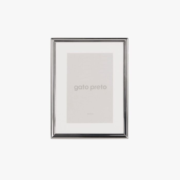 Cadre Lisse Argenté 10x15 SHINY  BRUSHED - Image 1