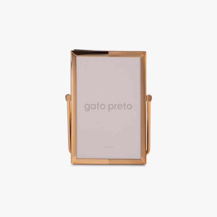 Cadre Tons Doré avec Pied 10x15 SHINY  BRUSHED – Image 1