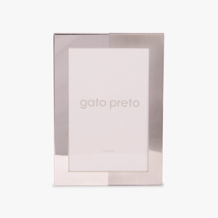 Cadre Tons Argenté 10x15 SHINY  BRUSHED - Image 1