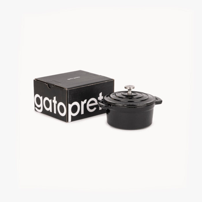Casserole Mini en fonte Anthracite CHEF – Image 2