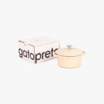 Casserole Mini en fonte Blanche D10cm | 0,25L CHEF – Image 3