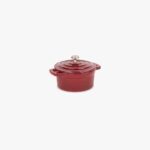 Mini cocotte en fonte Rouge D10cm | 0,25L CHEF
