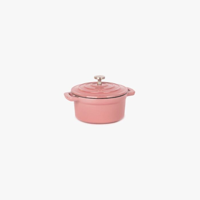 Mini casserole en fonte Rose D10cm | 0,25L CHEF – Image 1
