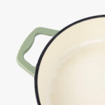 Cocotte en fonte Vert Clair D28cm | 3,4L CHEF – Image 2