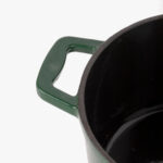 Mini cocotte en fonte verte D10cm | 0,25L CHEF – Image 3