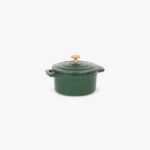 Mini cocotte en fonte verte D10cm | 0,25L CHEF
