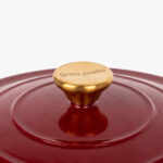 Cocotte en fonte Rouge D28cm | 3,4L CHEF – Image 2