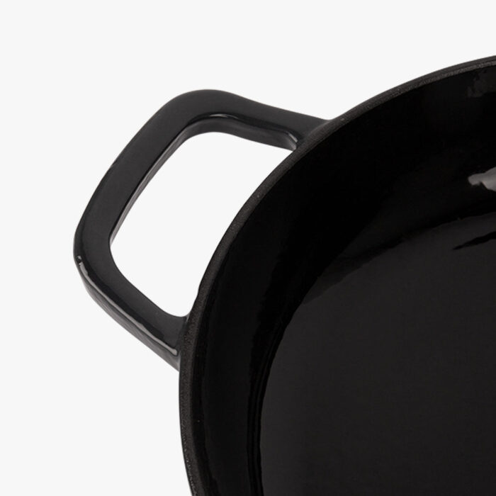 Poêle à paella en fonte Anthracite D30 CHEF – Image 2