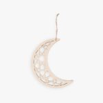 Décoration de Noël Lune en Bois CRAFT