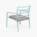 Fauteuil en Métal Bleu BONFIM – Image 3