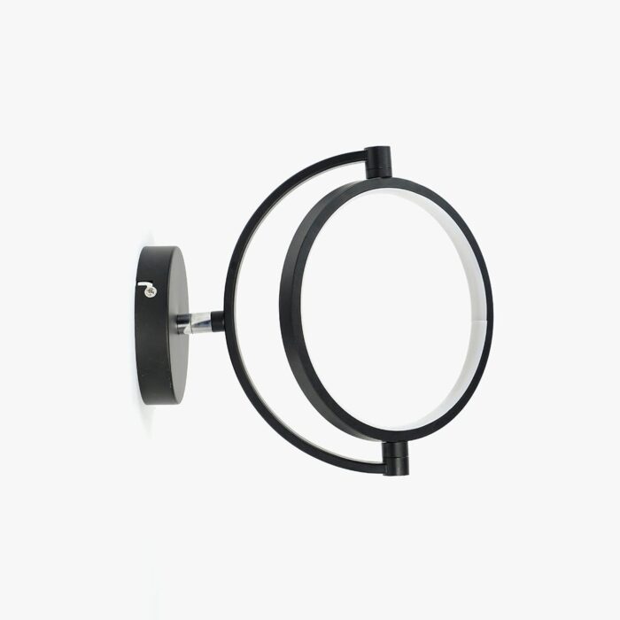 Applique murale LED noire GLOBUS – Image 1