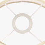 AbatJour Oval em Seda Bege D20,5cm - Image 3
