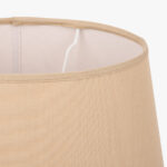 AbatJour Oval em Linho Bege D30cm - Image 2