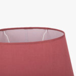 AbatJour Oval em Seda Vermelho Dcm - Image 2