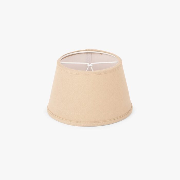 Abatjour Drum em Linho Bege D15cm - Image 1