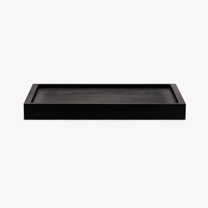 Plateau avec Pieds Pliables en Bois Noir ALL BLACK - Image 3
