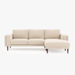 Canapé chaise longue droite naturel BLOOM