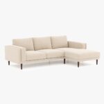 Canapé chaise longue droite naturel BLOOM – Image 2