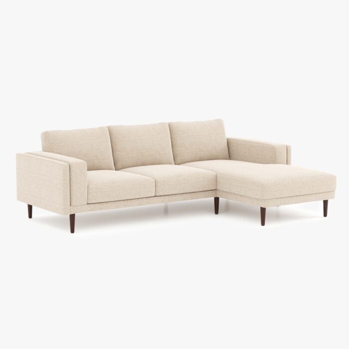 Canapé chaise longue droite naturel BLOOM – Image 2