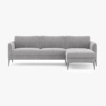 Canapé chaise longue gris CRUISE