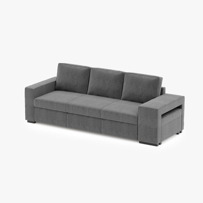 Canapé-lit Anthracite Hardy – Image 3