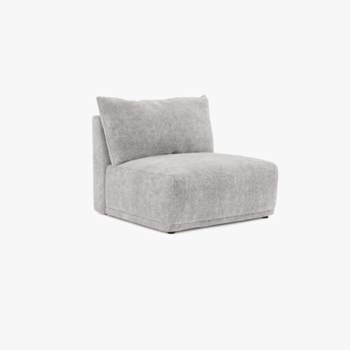 Module de canapé sans accoudoir gris COTILLARD – Image 3