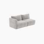 Module de canapé sans accoudoir gris COTILLARD – Image 7