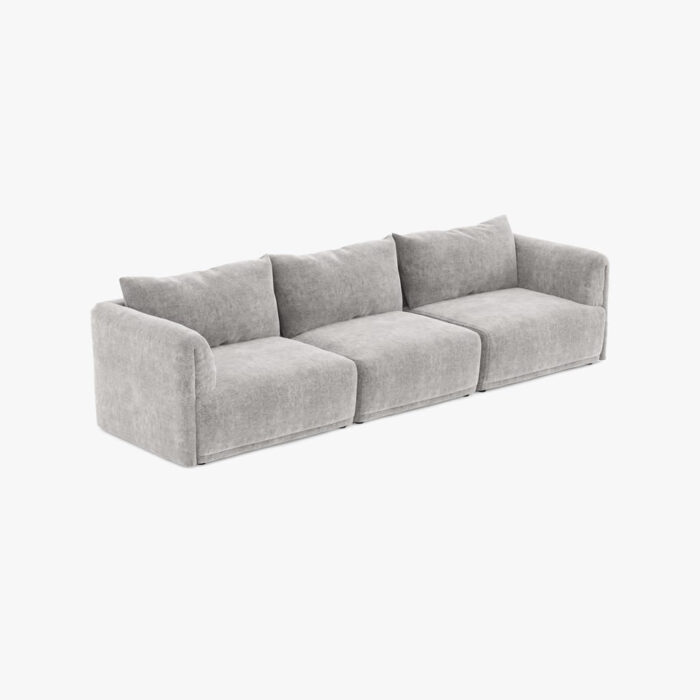 Module de canapé sans accoudoir gris COTILLARD – Image 12