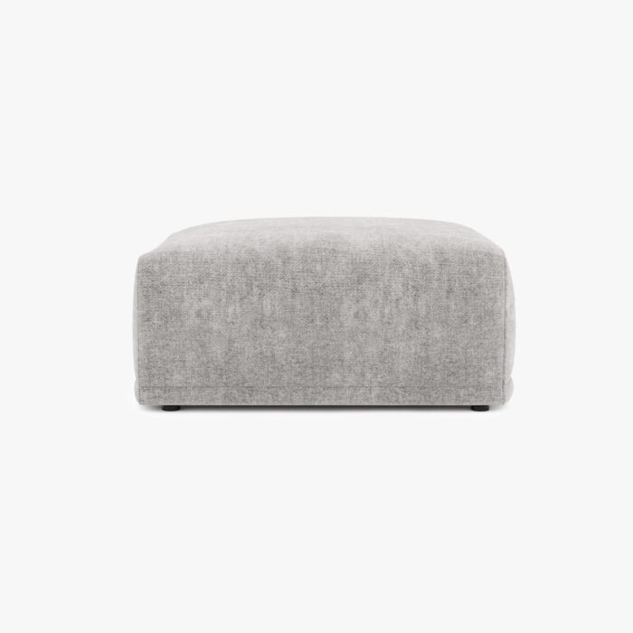 Módulo de sofá pouf cinza COTILLARD - Image 1