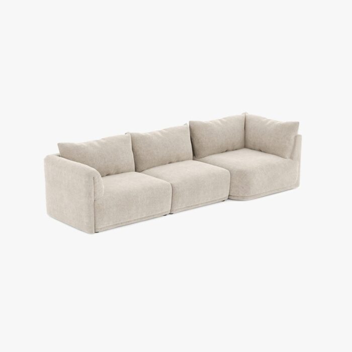 Module de canapé accoudoir gauche beige COTILLARD – Image 9