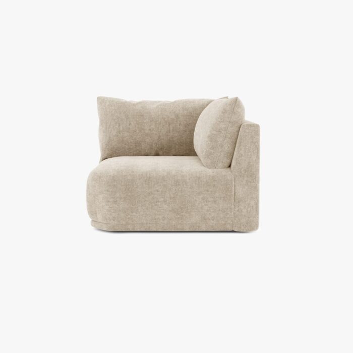 Module de canapé d'angle beige COTILLARD – Image 3