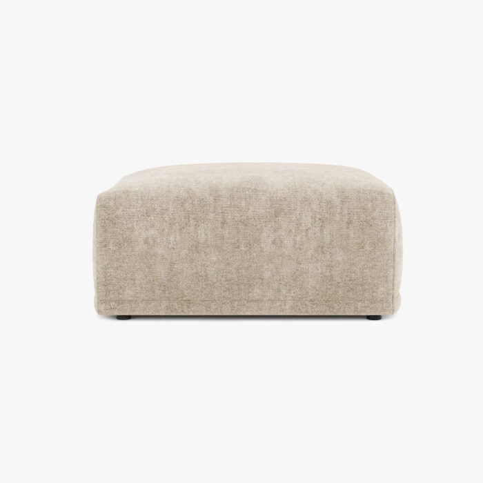 Módulo de sofá pouf bege COTILLARD - Image 1