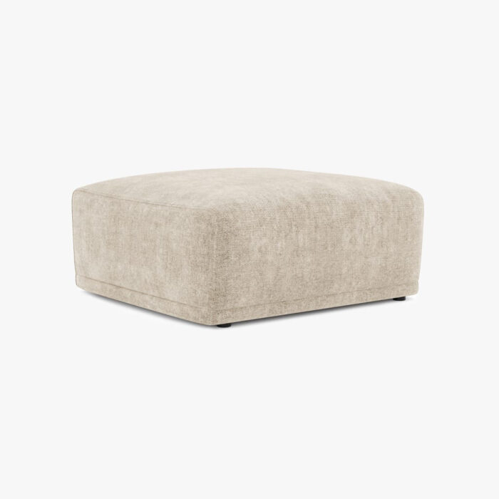 Módulo de sofá pouf bege COTILLARD - Image 3