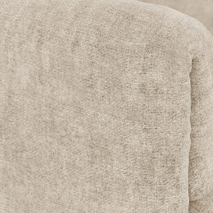 Módulo de sofá pouf bege COTILLARD - Image 4