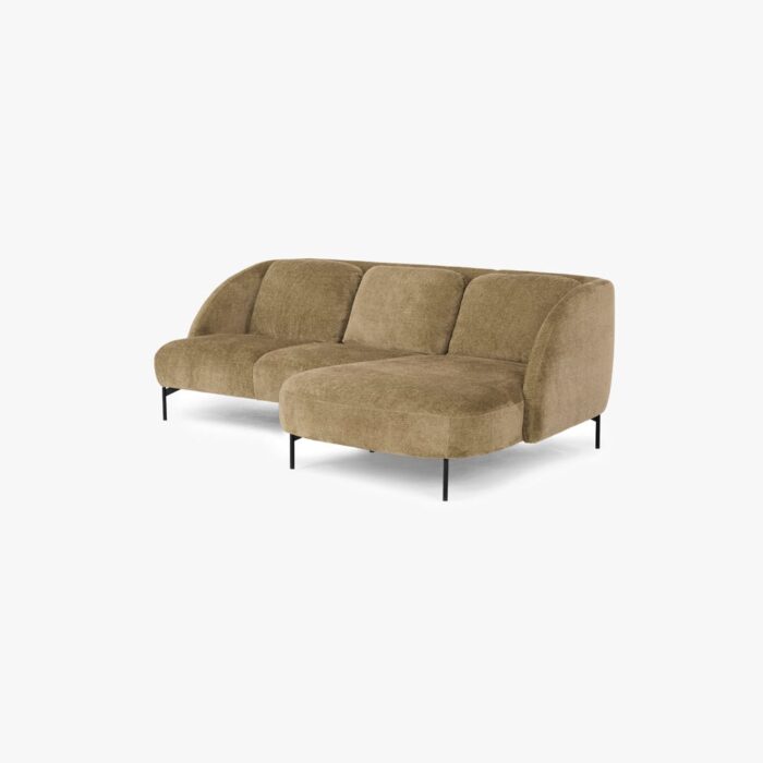 Canapé chaise longue droite moutarde ARLEN – Image 3