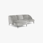Canapé chaise longue gauche gris ARLEN – Image 2
