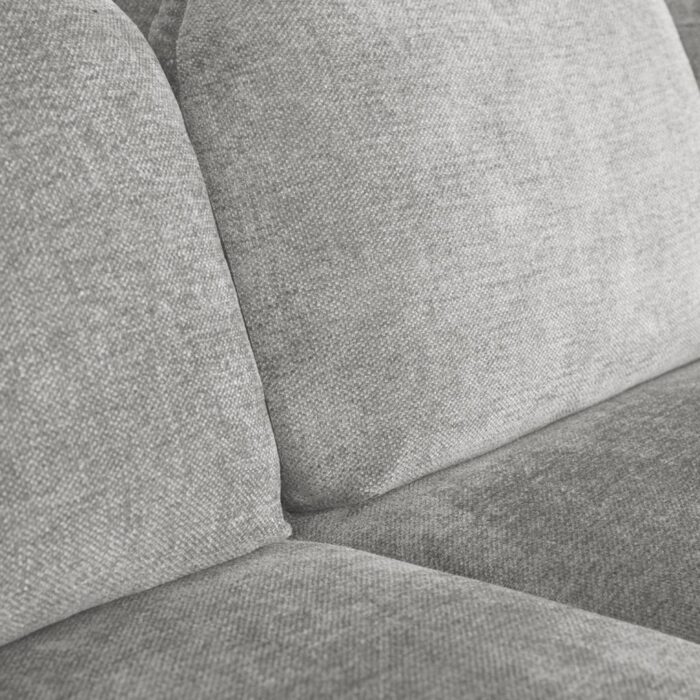 Canapé chaise longue gauche gris ARLEN – Image 4