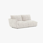 Módulo de sofá chaise longue braço direito bege DICAPRIO - Image 10