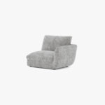 Module de canapé chaise longue bras gauche gris DICAPRIO – Image 11