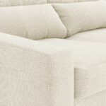 Canapé chaise longue beige KEEN – Image 8