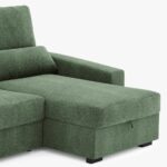 Canapé chaise longue vert KEEN – Image 7
