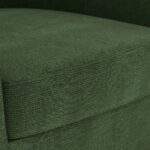 Fauteuil pivotant vert DUPARC – Image 3