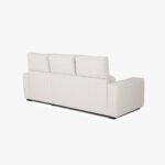 Canapé-lit avec chaise longue beige SANDLER – Image 5
