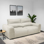 Canapé-lit beige DEEP - Image 2