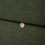 Canapé avec pouf à droite vert CRAIG – Image 8