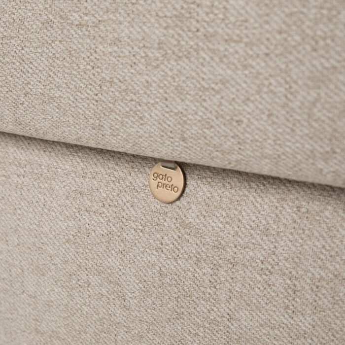 Canapé chaise longue gauche beige CRAIG – Image 8