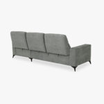 Canapé chaise longue droite gris BARDEM – Image 7