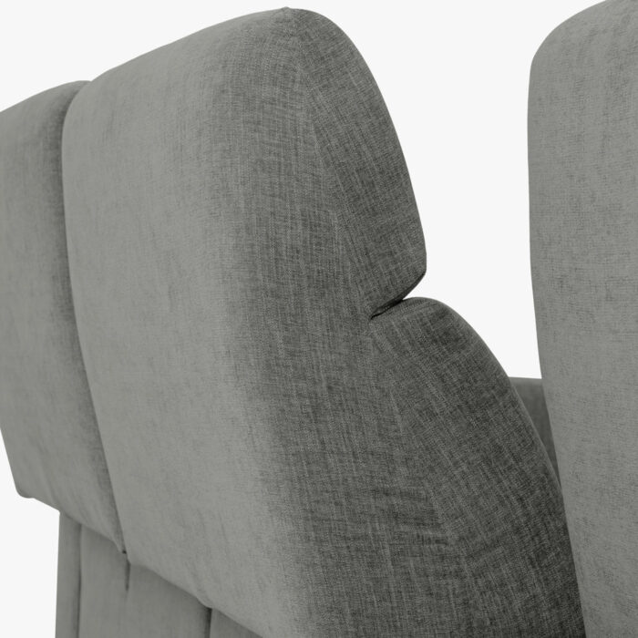 Canapé chaise longue droite gris BARDEM – Image 9