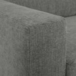 Canapé chaise longue droite gris BARDEM – Image 10